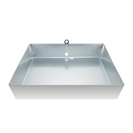 Camco 20932 Water Heater Drain Pan, 30-Inch x 30-Inch x 6-Inch