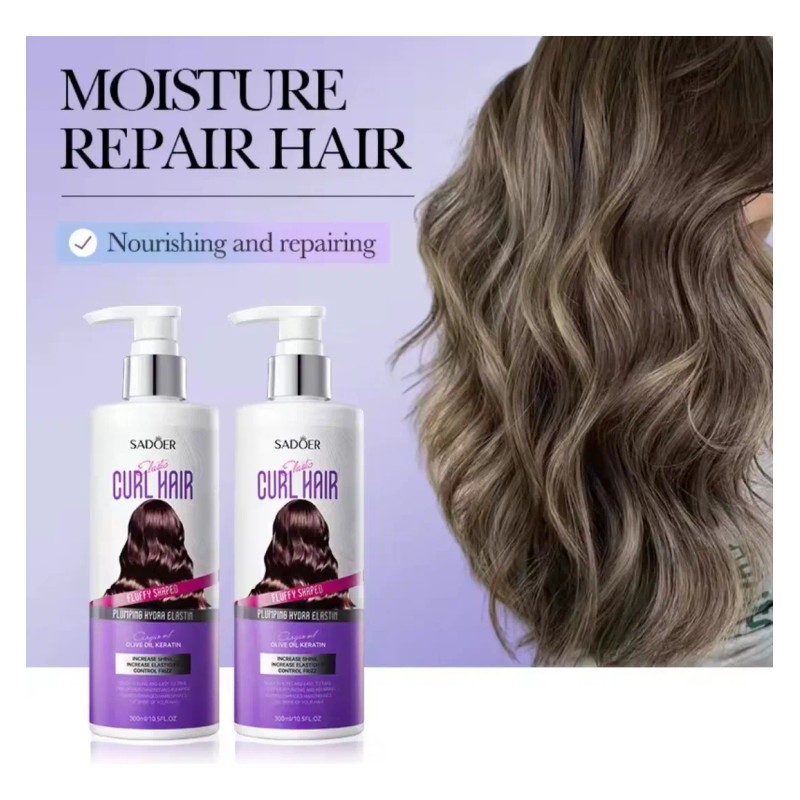 Crema Para Definir Cabello Ondulado Antifrizz Metodo Curly