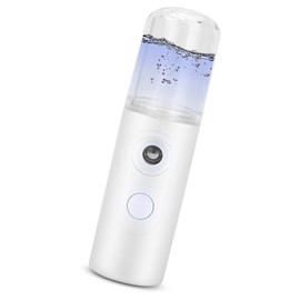 Nano Facial Atomización, Mini Vaporizador Facial para el Cuidado de la Piel, Pulverizador de Niebla Facial, Vaporizador Facial Práctico, Humidificador Facial USB Portátil para