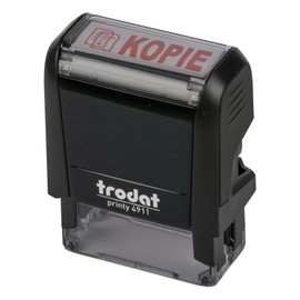 Trodat Printy 4911 Black Copy Red