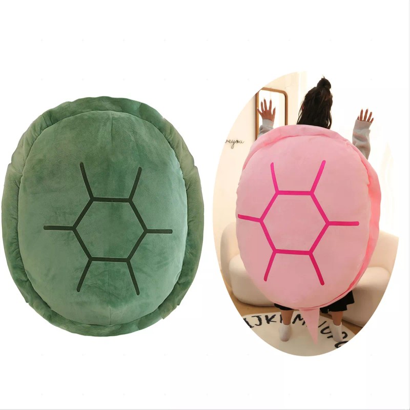 Generic Cojín Turtle Power Shell Con Caparazón De Tortuga