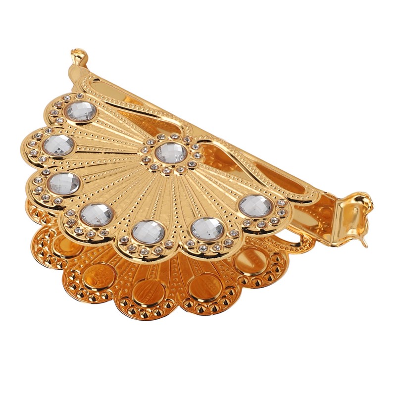 Golden Metal Napkin Holder Exquisite Light Luxury European Style Zinc