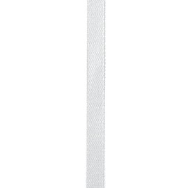 Simplegoal Double Face White Satin Ribbon 1/4 Inch X 50 Yards Polyester White Ribbons for Gift Wrapping Fabric Ribbon for Crafts Flower Bouquet Sewing Arts Wedding Party Decoration