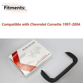 RLB-HILON Front License Plate Holder Frame Compatible with Chevy Corvette C5 1997 to 2004 Year, for 10288541