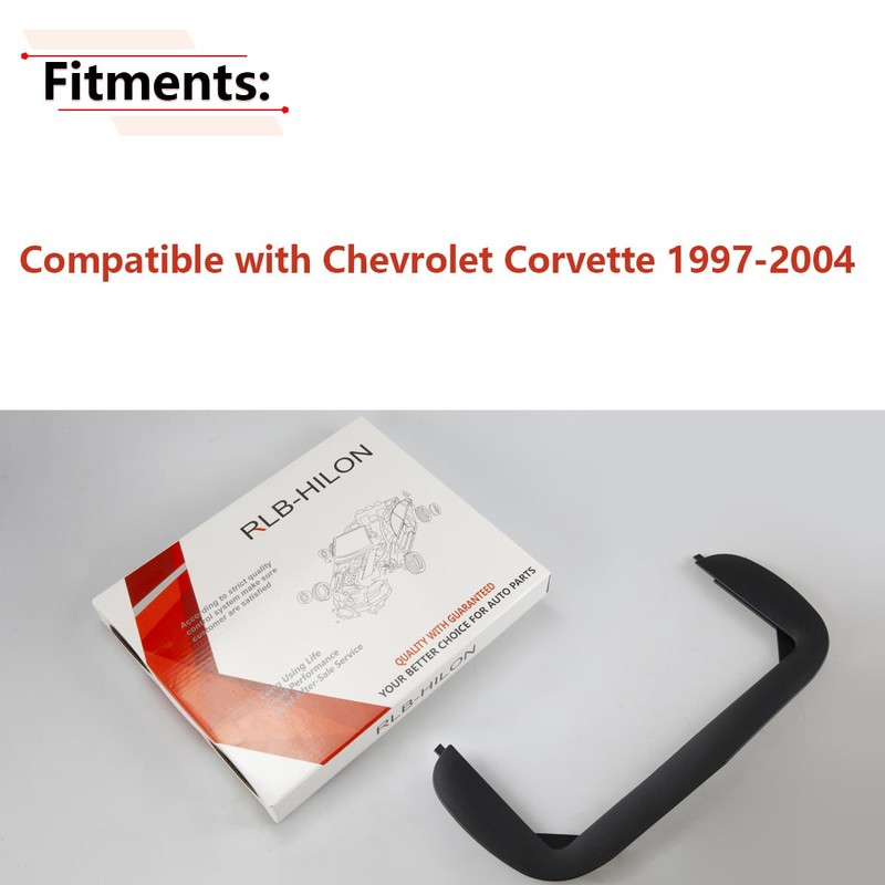 RLB-HILON Front License Plate Holder Frame Compatible with Chevy Corvette