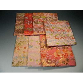 Tea Tools Nishijin Ancient Saga Pink Style Old Fukusa Tokusai Tea Tools Specialty Store