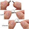 SaPeal 10 Pack 2mm Wire Keychain Cable 6 inch Stainless