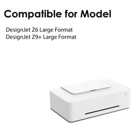 ZHINGUAN Remanufactured 746 Photo Ink Cartridge Works for DesignJet Z6 Z9+ Large Format Printers (1-Chromatic Red) 300ml