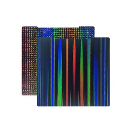 Toaiot 3D Printer Platform H1H Build Plate for Original Prusa MK3 MK3S MK4: 253.8x241mm Double-Sided Smooth Multi Colored Flexible Removable Spring Steel Plate(Light Beam+ Phantom)