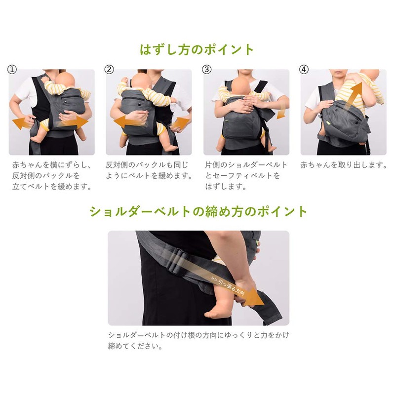 LUCKY P0560 1934 Packable Baby Carrier Carrier (Navy)