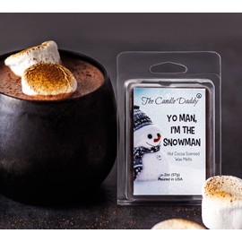 YO Man, I'm The Snowman - Winter HOT Cocoa Scented Wax MELT - Christmas 1 Pack - 2 Ounces - 6 Cubes