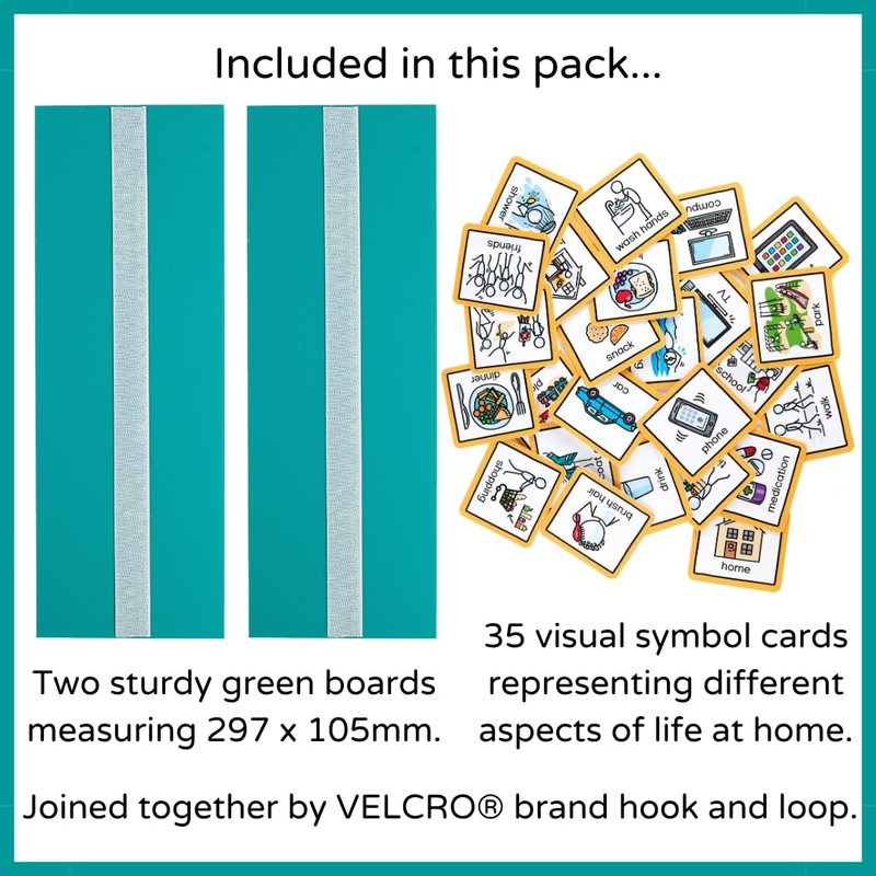 Create Visual Aids Visual Timetable For Home Visual Schedule Routine