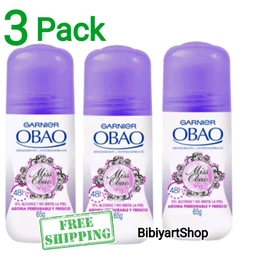 Garnier 3 Pack Garnier Obao Miss Obao Sexy Morado Deodorant Antiperspirant Roll On 🇲🇽