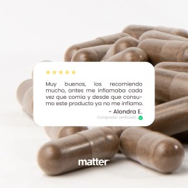 MATTER SMART NUTRIENTS - Probivos Lean con Bifidobacterium Lactis Cinsulin y, Probiticos Veganos , 15 Billones de UFC - 30 Cpsulas Vegetales - Apoyo  