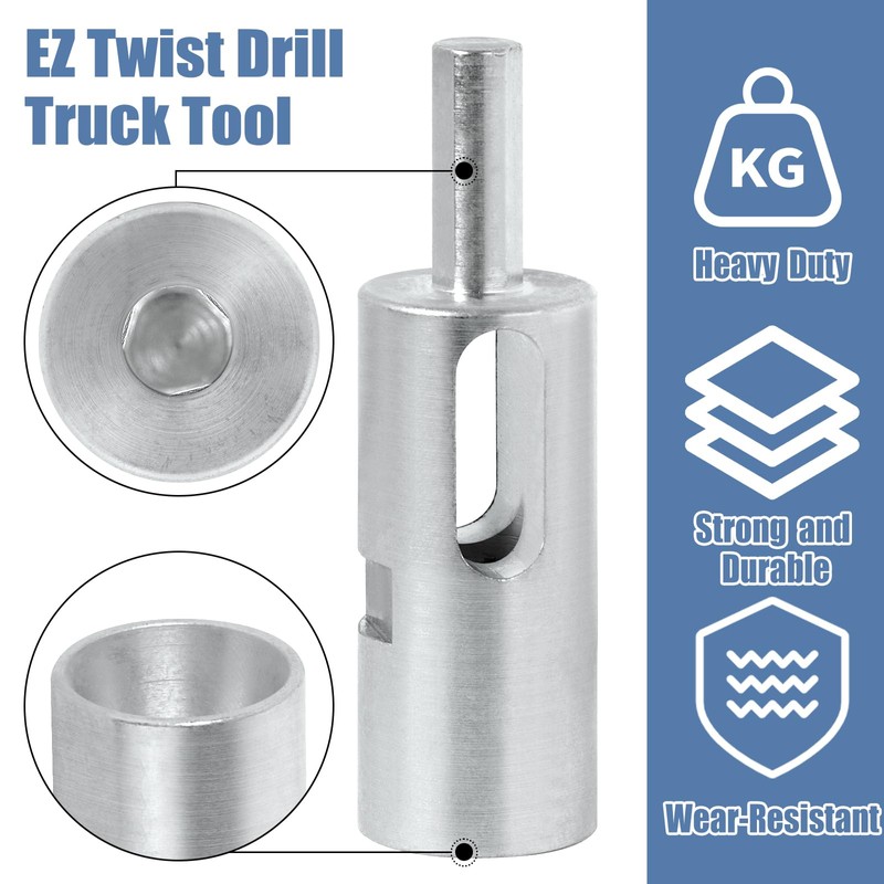 9 Gauge+11 Gauge Drill Chuck Tool EZ Twist Ties for