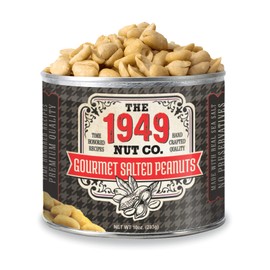 The 1949 Nut Co. Gourmet Salted Virginia Style Peanuts Oil Roasted Peanuts Fried Peanuts with Small Can
