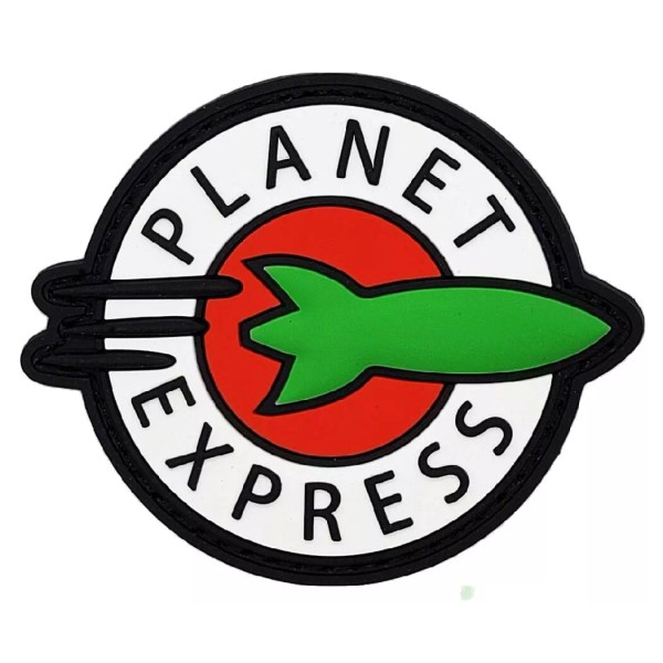 Futurama Planet Express Fastener Patch [PVC Rubber -PF12]