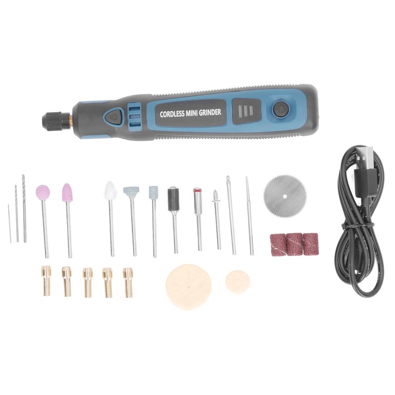 Electric Grinder Pen 3 Speed Cordless Rotary Tool for Sanding