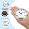 PATIKIL 2.8" 70mm Quartz Clock Insert, Round Quartz Movement Miniature