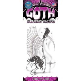 Tinsley Transfers Engel des Todes temporäre Tätowierung