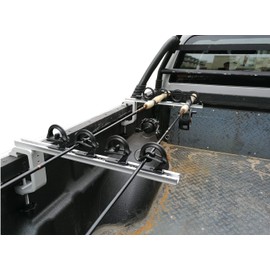 Brocraft Aluminum Clamp on Rod Holder for Truck or Boat / Truck Bed Rod Holder