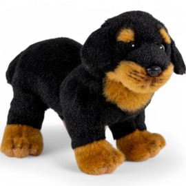 Carl Dick Rottweiler standing 20cm, Plush Toy, Soft Toy, Stuffed Animal 3680