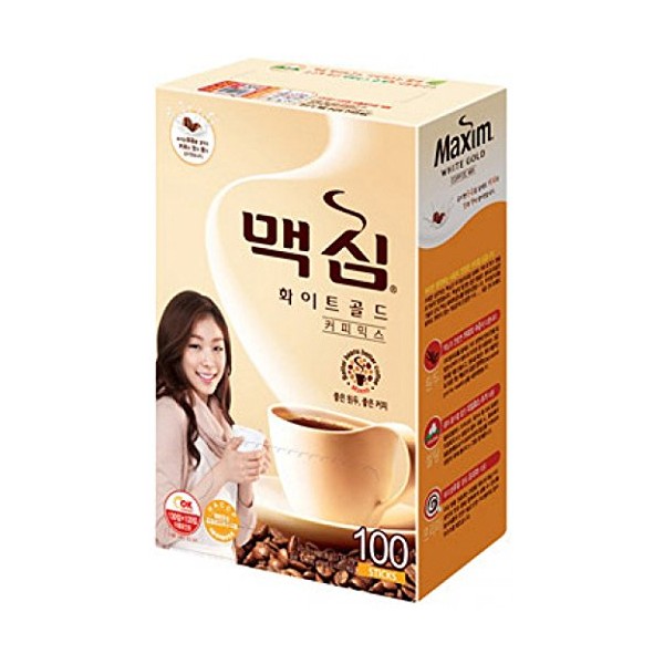 Maxim White Gold Instant Coffee - 100pks (Packaging May Vary)