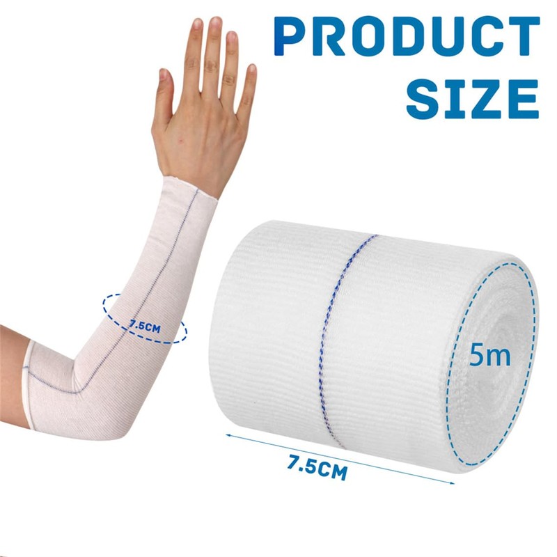 Tubular Bandage Cast Sleeve Roll Comfortable Cast Stockinette Tubular Arm