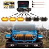 Sidi Led Front Grill Grille Lights for 2024 2025 Jeep