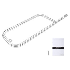 Q2200 Burner Replacement, 41862 Grill Burner for Weber Q2200, Q2000, Q220, Q200 Grills, 396000, 396001, 396002, 566002, 53060001, 54060001, 304 Stainless Steel Q2000 Burner Tube Part for 69956, 20.5"