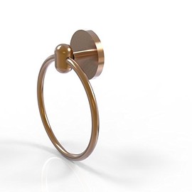 Allied Brass TA-16-BBR 6-Inch Towel Ring, Brushed Bronze