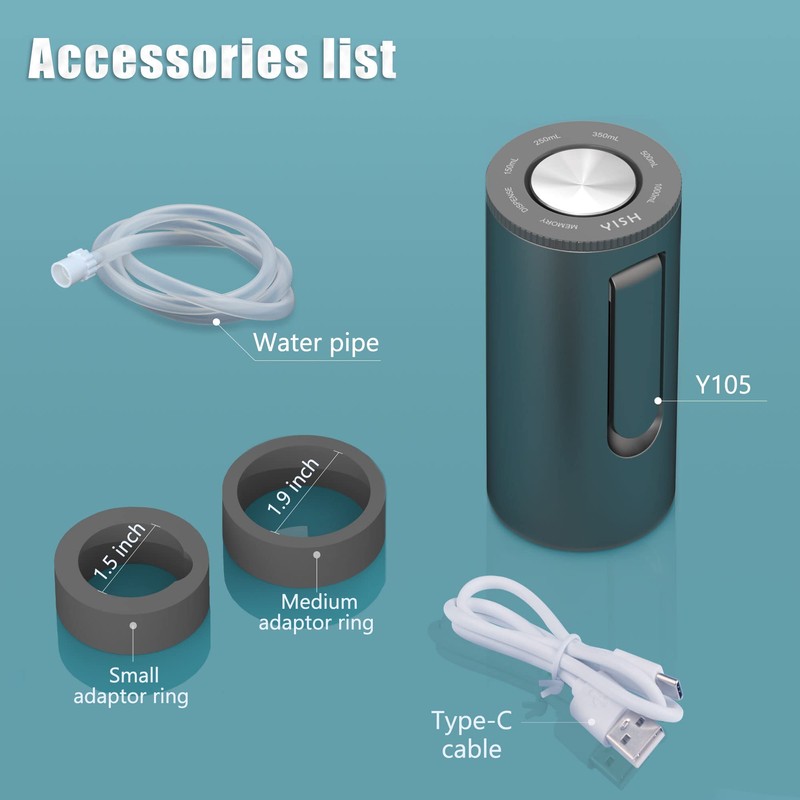 5-Gallon Water Bottle Pump Dispenser: YISH Electric Water Dispenser Pump