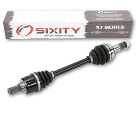 Sixity 2007-2013 for Yamaha 700 Grizzly 4X4 Rear Left Axles XT Back Driver YFM7FG Complete Side