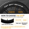 OUXI Fat Bike Inner Tube 20" x 4.0 Electric Mountain