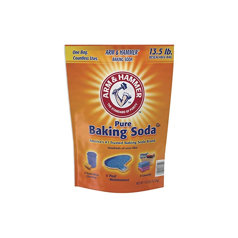Arm & Hammer CDC3320001961, Pure Baking Soda, 4 / Box,