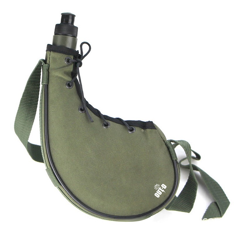 Outdoor Water Bottle 800ml Water Kettle Sports Bottles with Shoulder