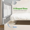 FAMILL Bed Rail for Toddlers, Toddler Bed Rails, 2 Minutes