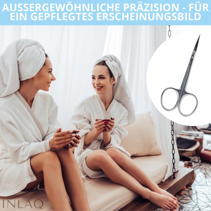 INLAQ Professional Nail Scissors - Precise Nail and Nail Cutter