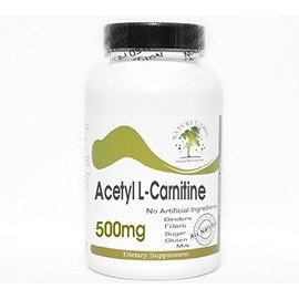 Acetyl L-Carnitine 500mg ~ 100 Capsules - No Additives ~ Naturetition Supplements