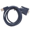 USB to RS232 Serial Cable Black Industrial Grade 9Pin Computer