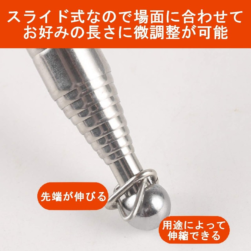 Fermore Telescopic Pole Pointer, Flag Pole, Tour Guide Banner, For