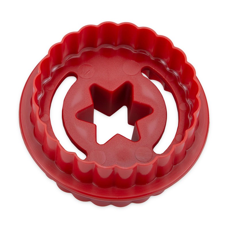 Städter 954121 Spitzbub Star Linzer Cookie Cutter Plastic