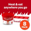 Campbell’s Spicy Tomato Soup, 15.4 oz Microwavable Bowl (Pack of
