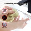BOOMJOY Microfiber Glass Cleaning Cloths, Towels for Windows,Mirrors, Stainless Steel,