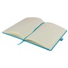 A5 Notebook Ruled Hardcover Diary Notepad Notes Diary (Teal)