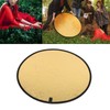 Silver Gold 2 In 1 Reflector Portable Mini Round Light