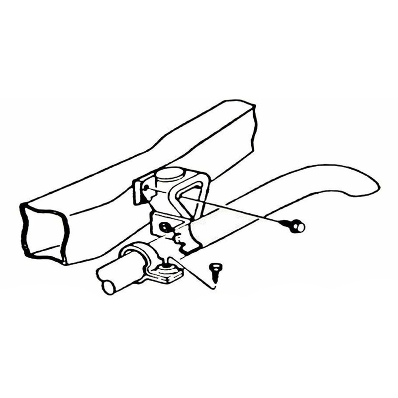 Inline Tube Replacement for 1964-77 GM Correct Tail Pipe Hanger