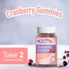 Cranberry Gummies 1000mg, Cranberry Supplements for Women, with D-Mannose 250mg,