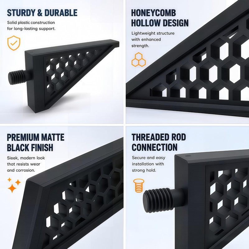 Storage Shed Shelf Brackets Compatible with Suncast,