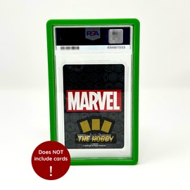 The Hobby Lair Bumper Guard for PSA Graded Cards ONLY | Shield Your Slabs! | Ultimate Edge Protector Bumper | 1 Pack Green